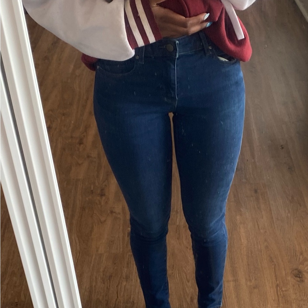 Uniqlo Women's Deep Blue Skinny Jeans